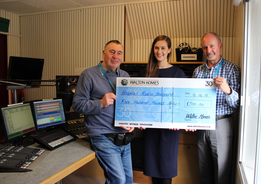 Hospital Radio Stafford walking on air after £500 funding image