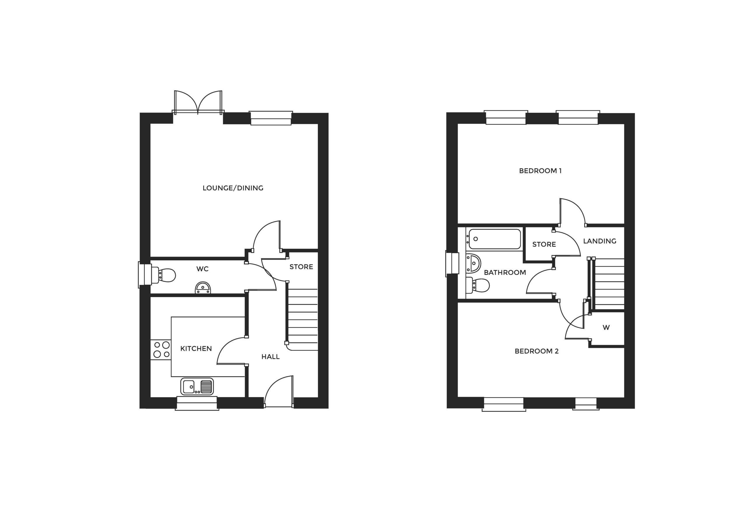 Acresford Park, Plot 32 floor plan