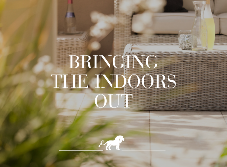 Bringing the Inside Out: Embracing Indoor Elements in Your Home Garden image